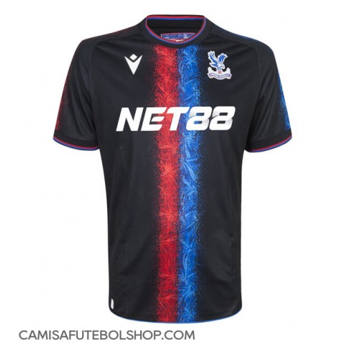 Camisa de time de futebol Crystal Palace Replicas 3º Equipamento 2024-25 Manga Curta